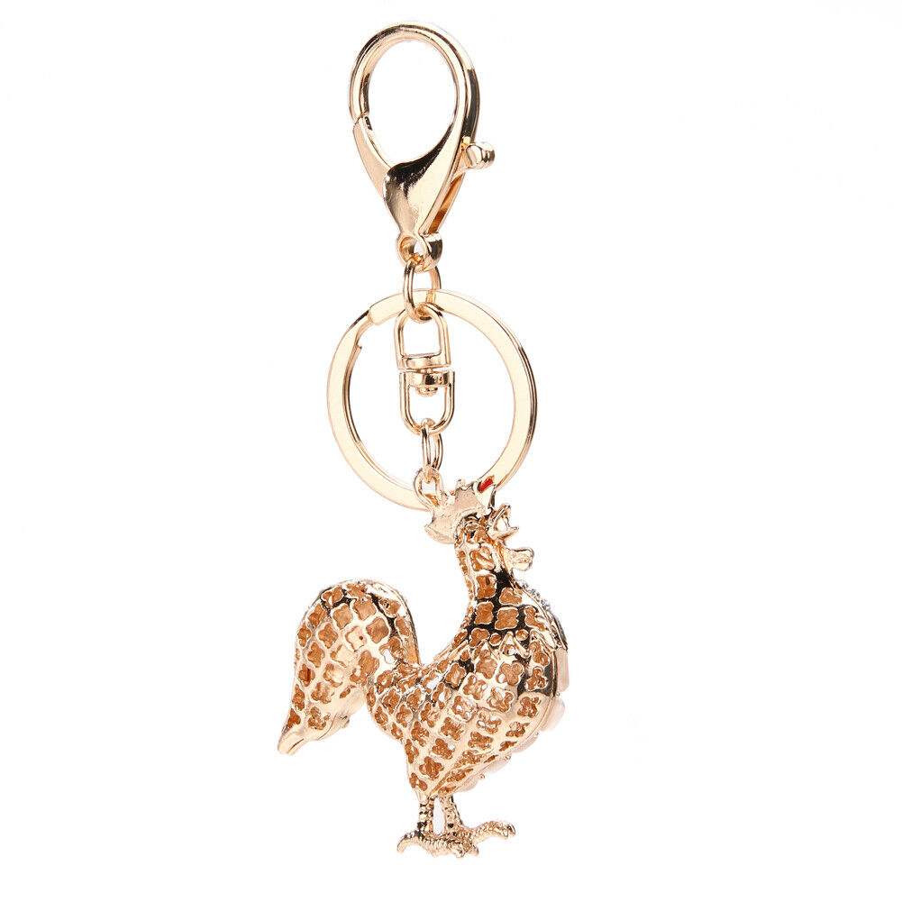 Rhinestone Crystal Keychain Gift Keyring Charm Pendant Purse Bag Key118332