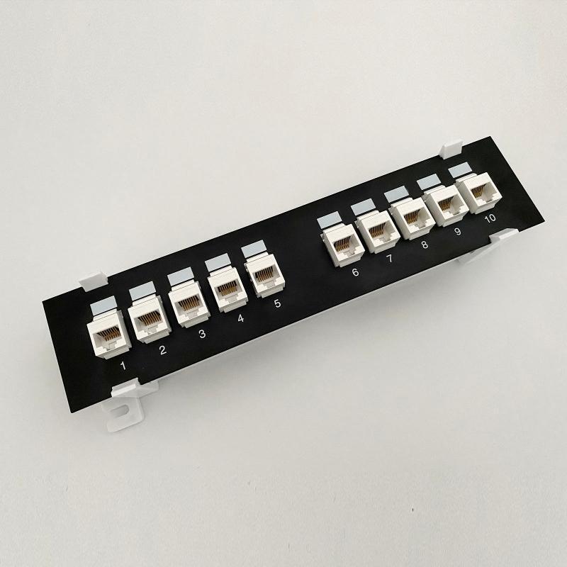 CAT6 RJ45 Keystone Jack Female Coupler Insert Snap-in Connector Socket Adapter