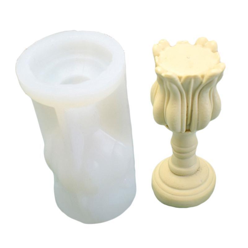Silicone Candle Mold Wax Mold for Candle Making DIY Aromatherapy Candles Arts