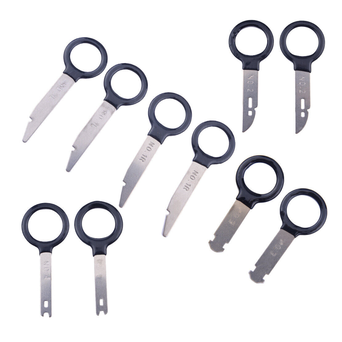 20Pcs Car Interior Radio Removal Install Tool Audio Stereo CD Release Key Kit Ld