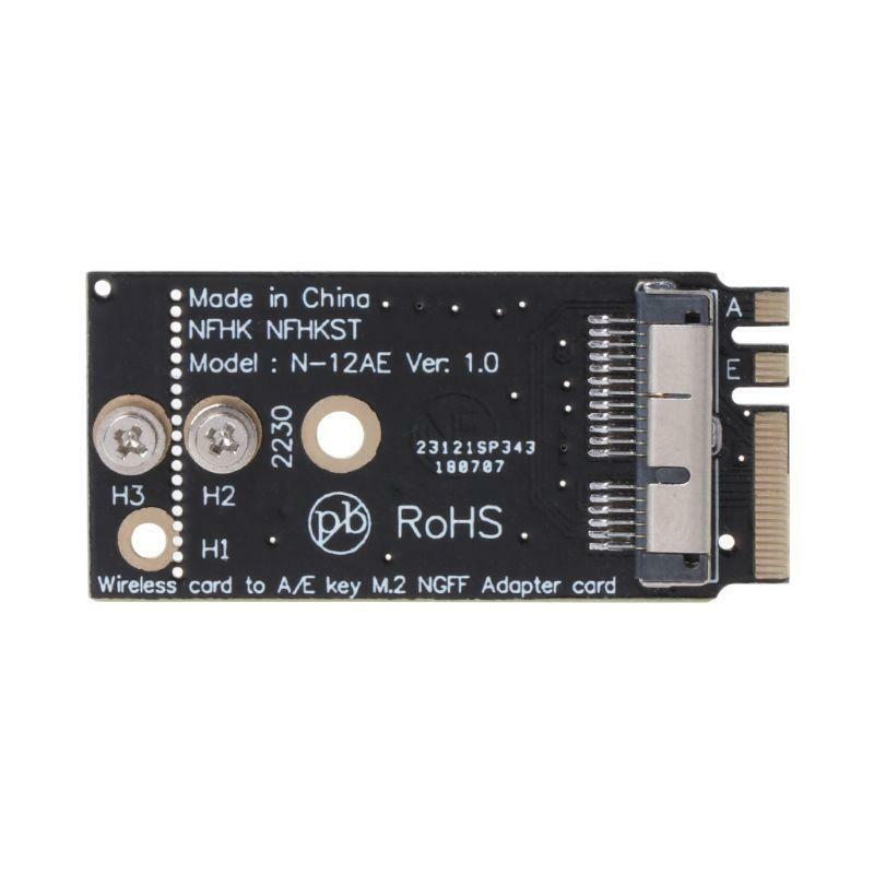 BCM94360CS2 BCM943224PCIEBT2 A/E Key NGFF M.2 Adapter Card Module 12+6 Pin WIFI