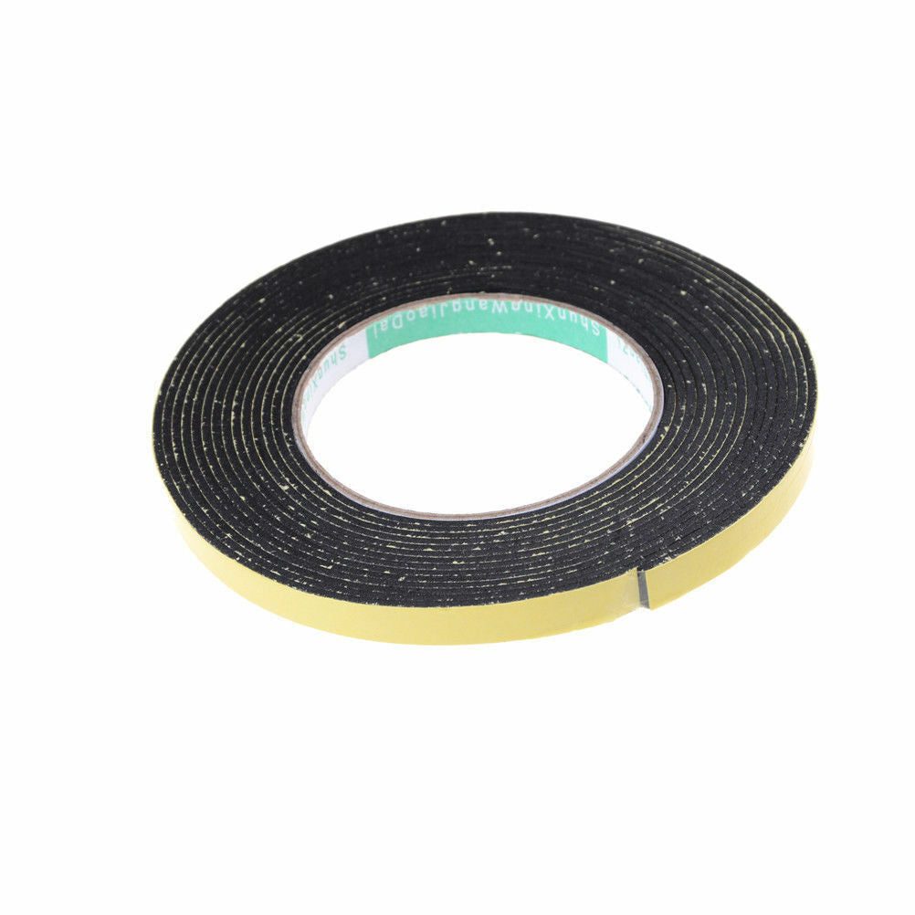 1pc 5M Weather Stripping Sponge Rubber Strip EPDM Tape 2mm*10mm Door Seal   O