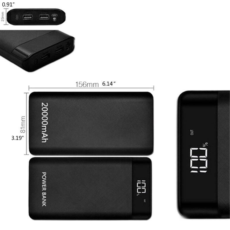 Power Bank Case Plastic Power Bank Case Durable Power Bank Case Without Battery