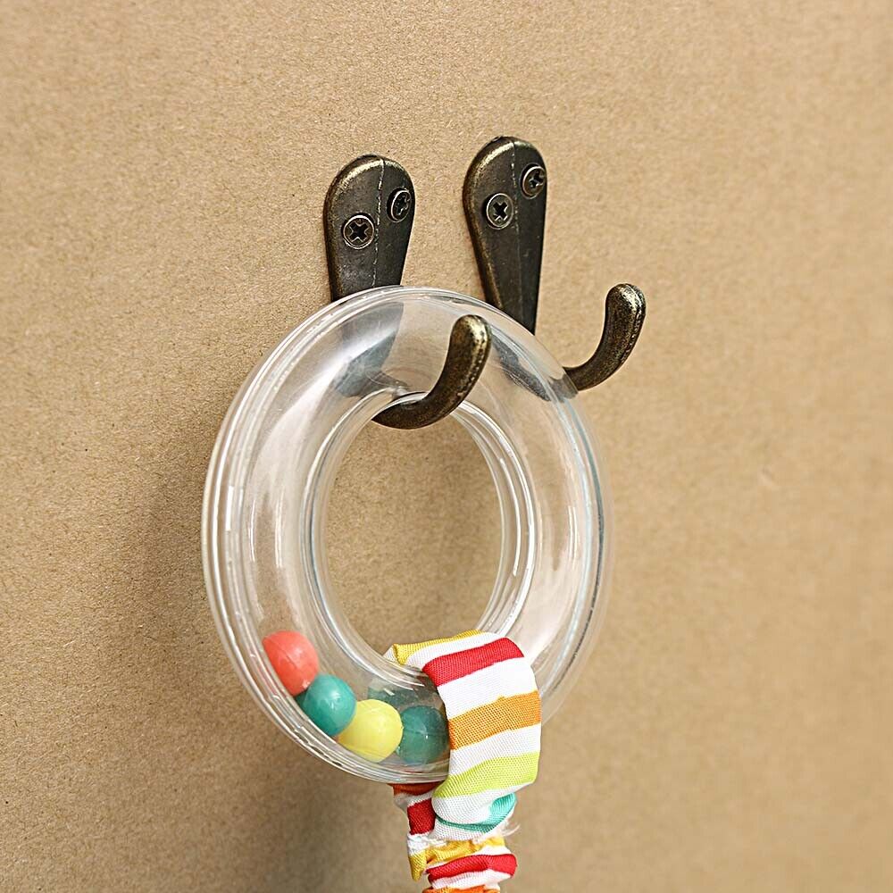 Door High-quality Storage Rack Coat Hanger Zinc Wall Hooks Home Organizer