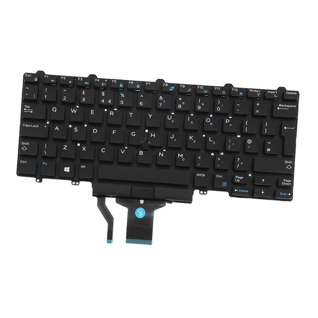UK Laptop Keyboard Backlit Replace for DELL LATITUDE E5450 3340 Series