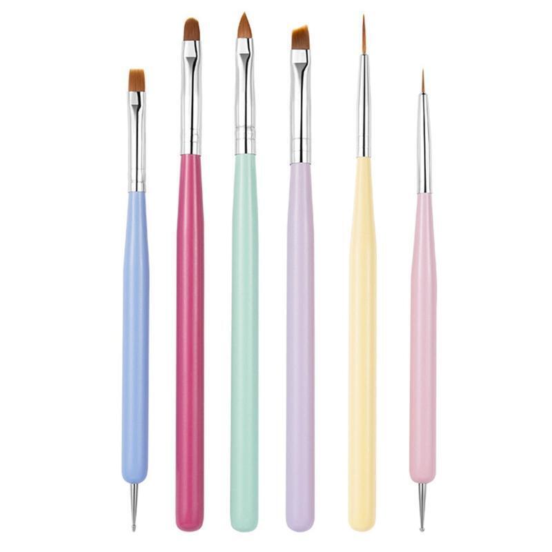 Nail Art Brush Nail Painting Dotting Tool Kit Nail Liner Brush Nail Dotting Pen