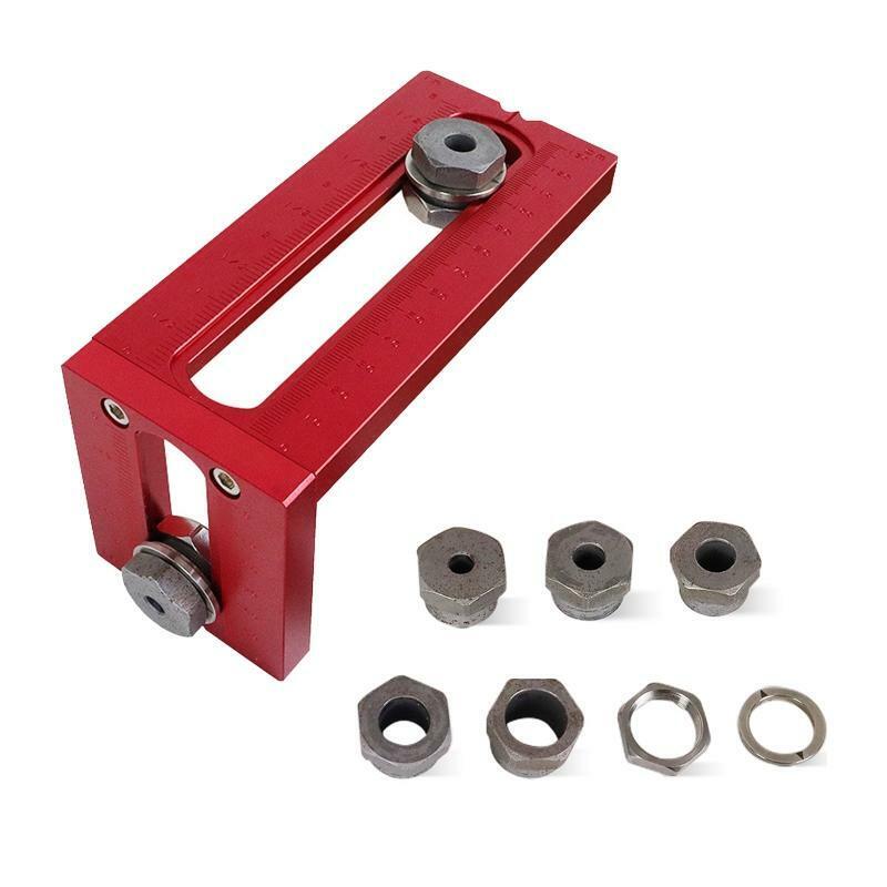 2 in 1 Punch Positioner Cross Oblique Flat Head Puncher Baby Bed Screw Puncher