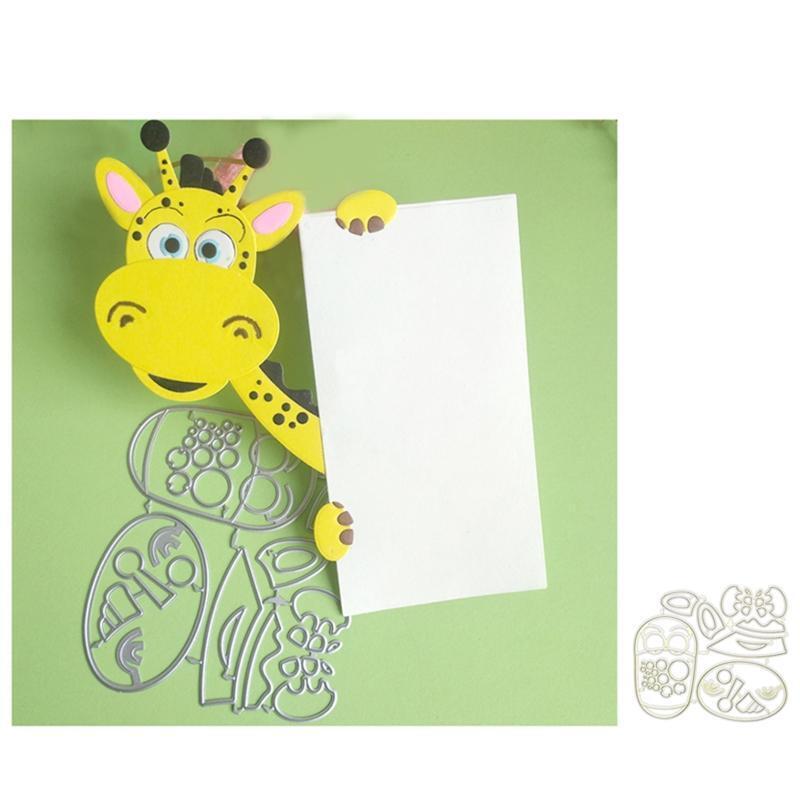 Giraffe Cutting Dies Stencil Scrapbooking DIY Album Stamp Paper Card