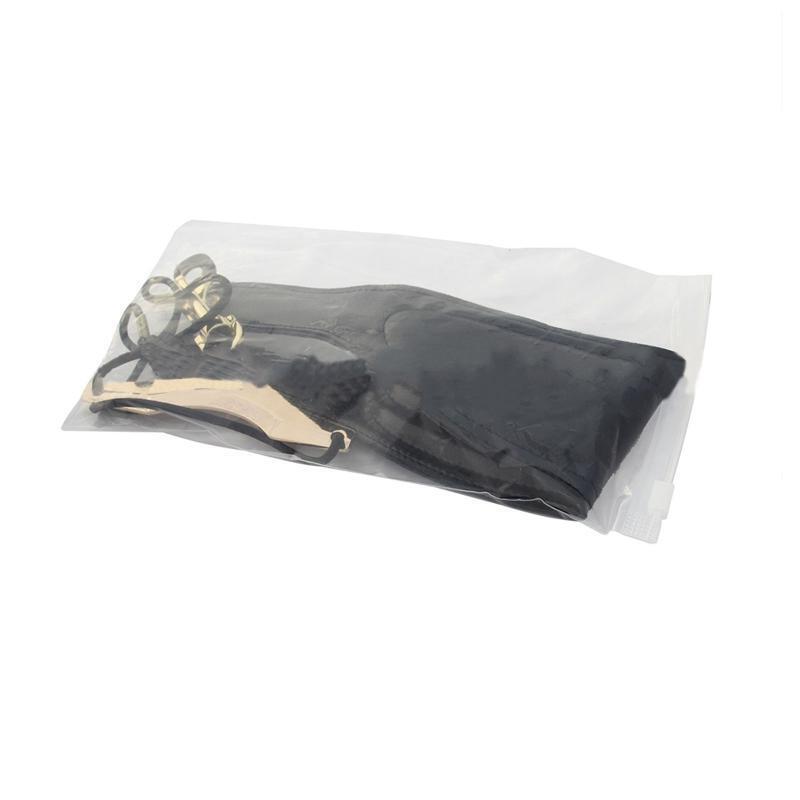 Saxophone PU Leather Neck Strap w/Thick Soft Padded Adjustable Buckle Black Hook