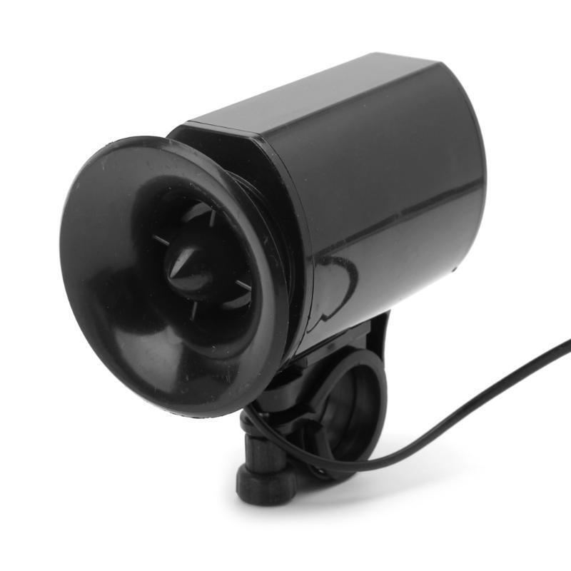Bike Klaxon Bicycle Waterproof Sound Electric Horn  Bell Speaker Alarm Siren