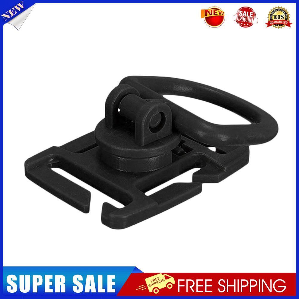Rotatable D-ring Clips Buckle Molle Backpacks Carabiner Outdoor EDC Tool