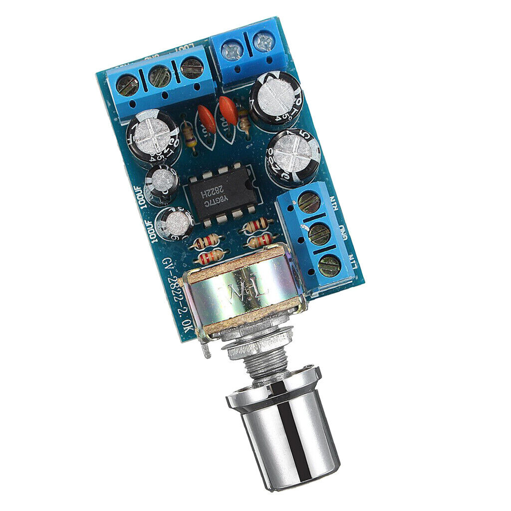 Stereo 2.0 Audio Amplifier Board Portable Mini Radiogram Amp Module