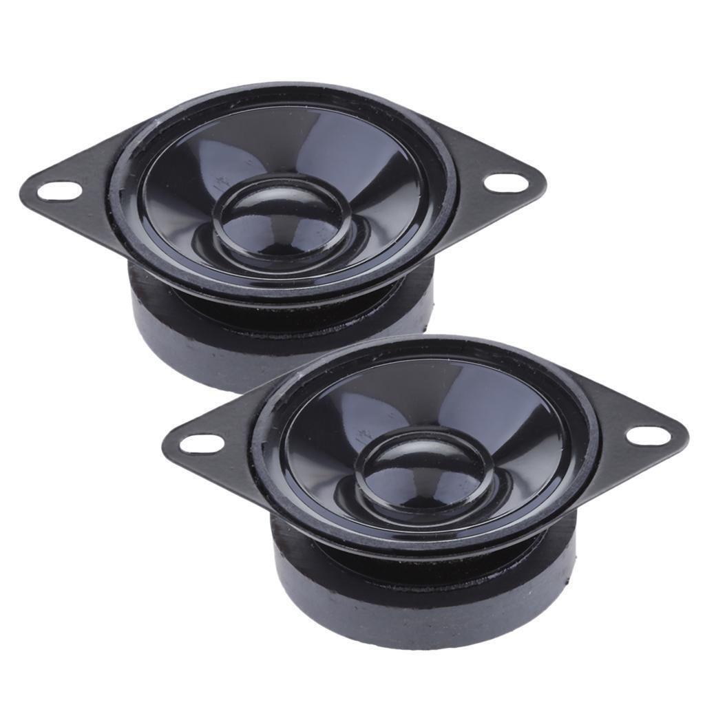 MagiDeal 2x 2 Inch Car Audio  3 Way Speakers 5W 4Ohm Replacement Repair Kit