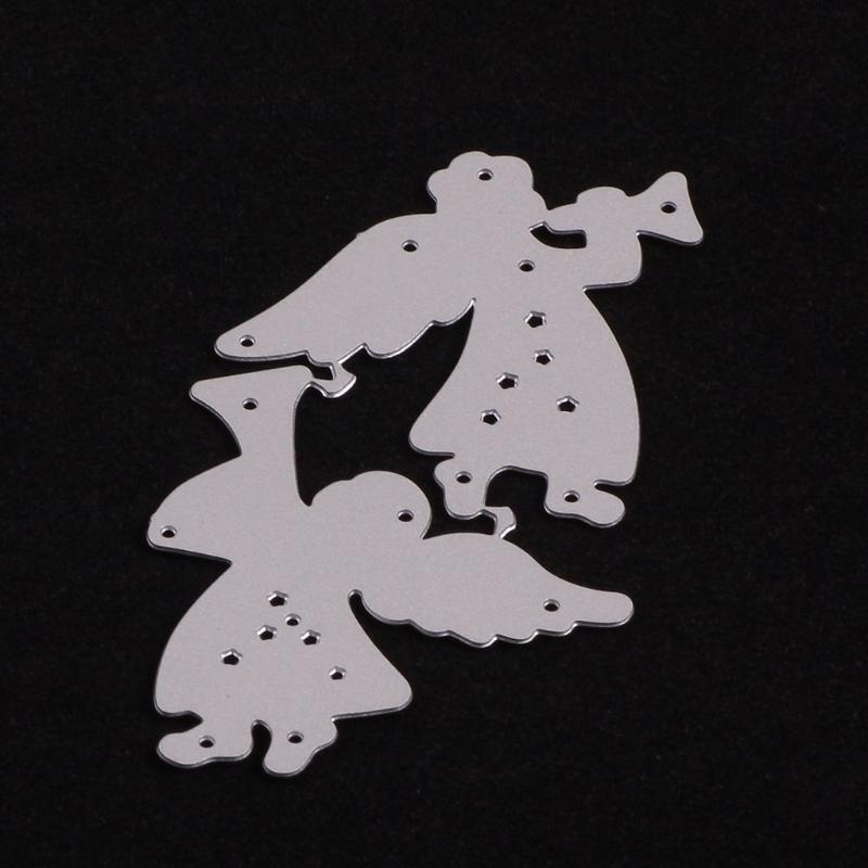 angel Metal Cutting Dies DIY Scrapbooking Paper Stamping Die Decor