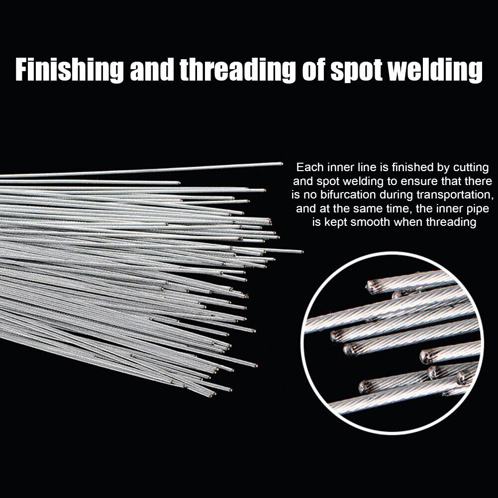 TRLREQ 2x Line Shift Shifter Gear Brake Cable Core Inner Wire (Road Bike)