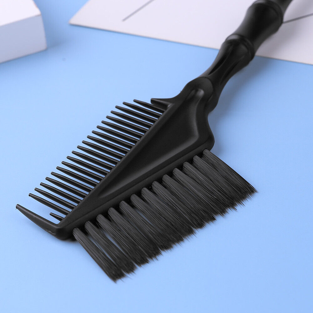DIY Styling Hair Dye Coloring Comb Barber Tinting Highlighting Hair Brush
