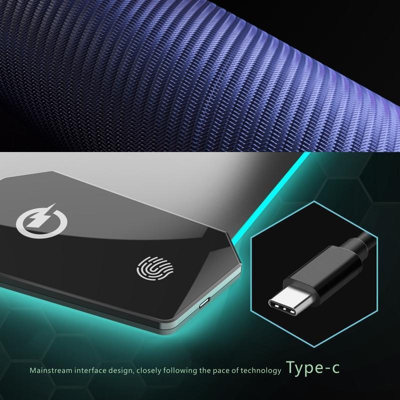 Mouse Pad With Wireless Charger 15W Wireless Charging Mobile Phone Charger RGB