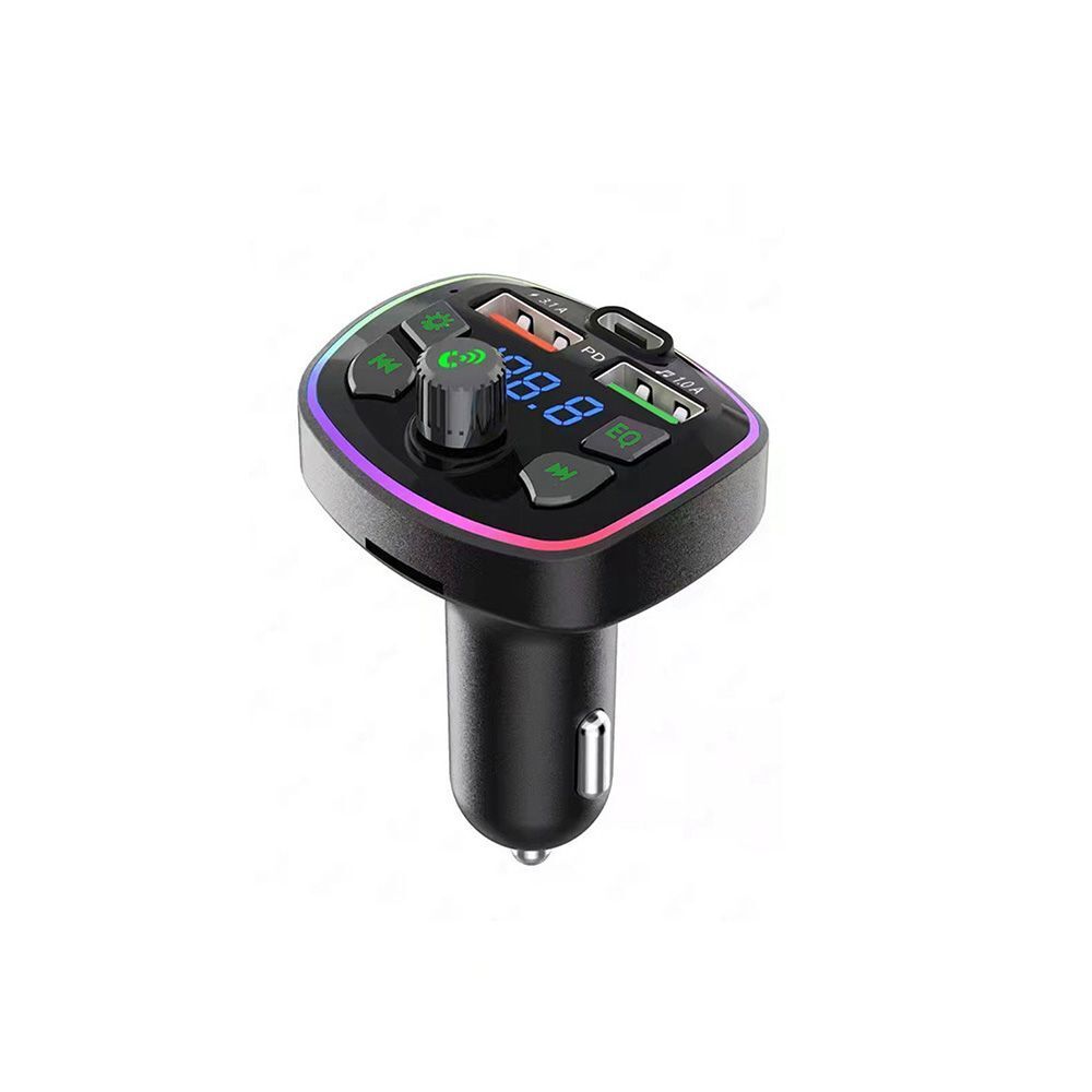 Fast Charger Adapter Car FM Transmitter Radio MP3 Player Wireless Bluetooth 5.0