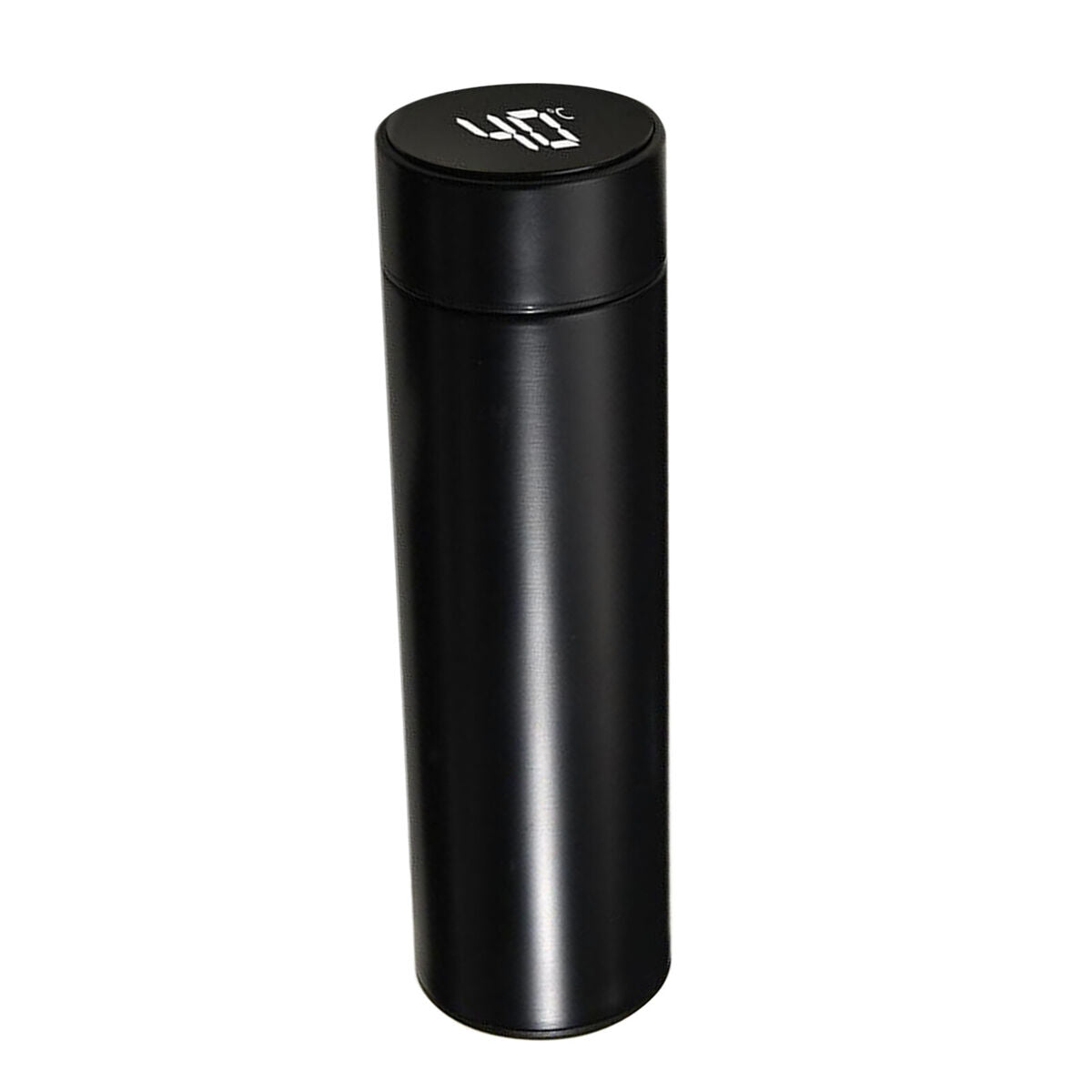 Vacuum Insulated Water Bottle with Temperature Display Stainless Black