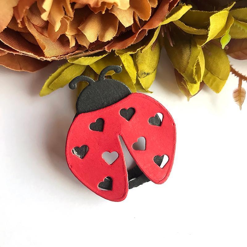 Ladybug Lollipop Holder Metal Cutting Dies Photo Album Decoration Accessories