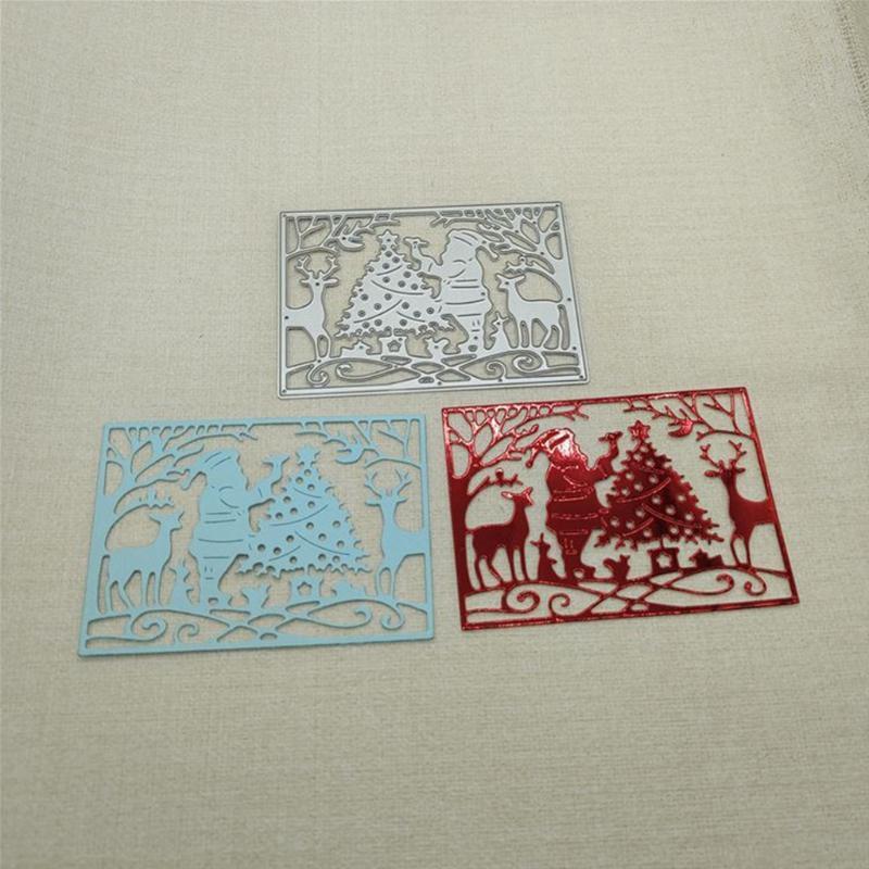 Christmas Elements Metal Cutting Dies Stencil DIY Scrapbooking Album Paper Card