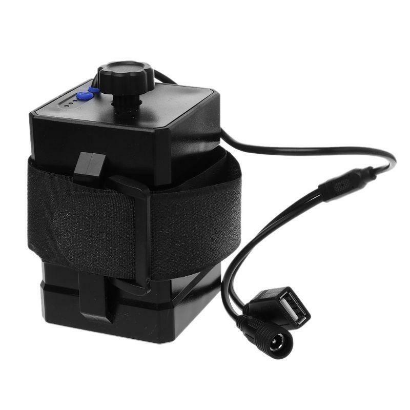 12V Waterproof Battery Case Box with USB Interface Support 3x 18650 26650 DIY
