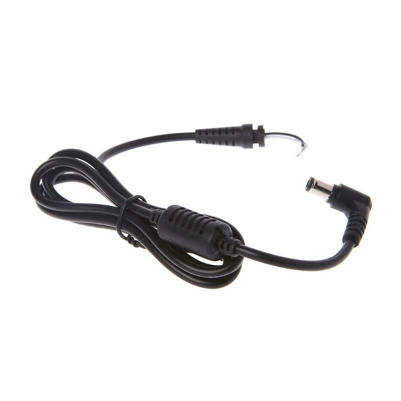 6.3*3.0mm Male Plug Right Angle DC Power Supply Adapter Cable For Toshiba Laptop