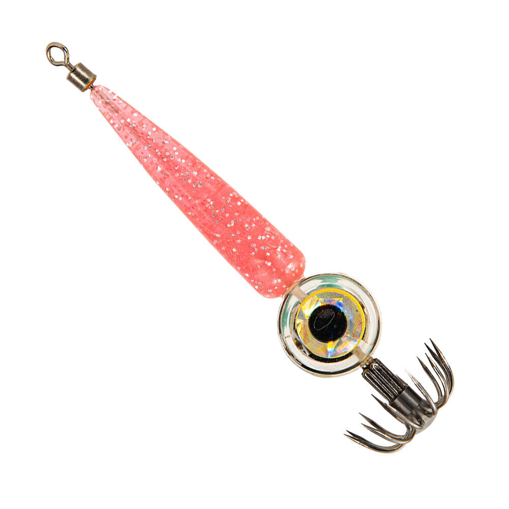 LED Fish Bait Lure Light Squid Fishing Octopus Sea Underwater Lamp (Pink)