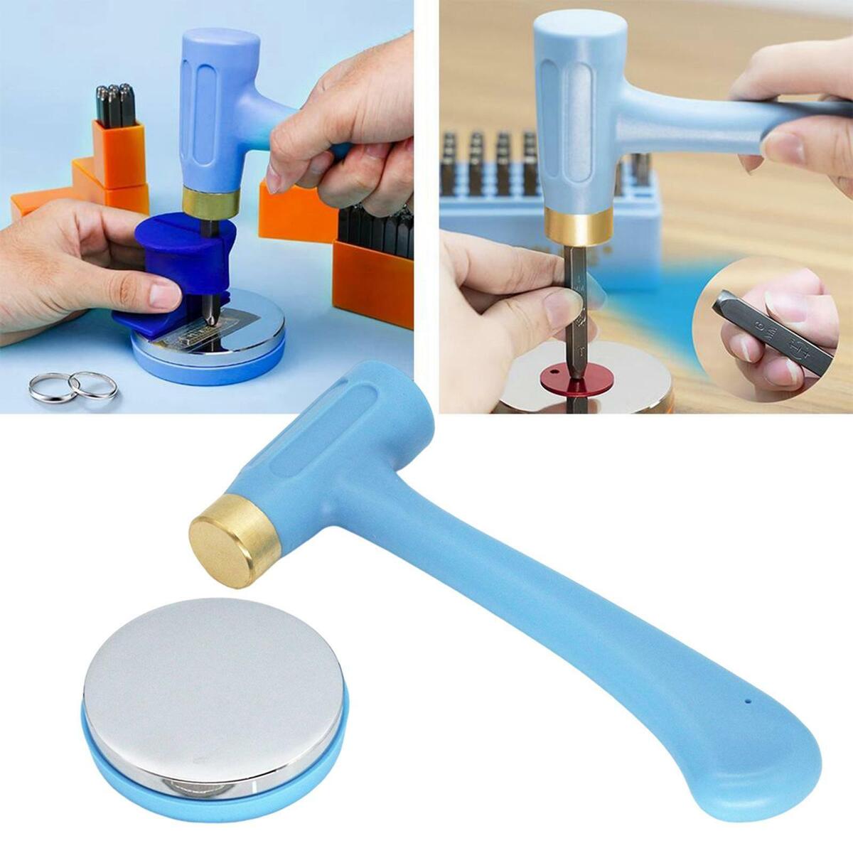 Professional Jewelry  Stamps Hammer and Steel  for Craft