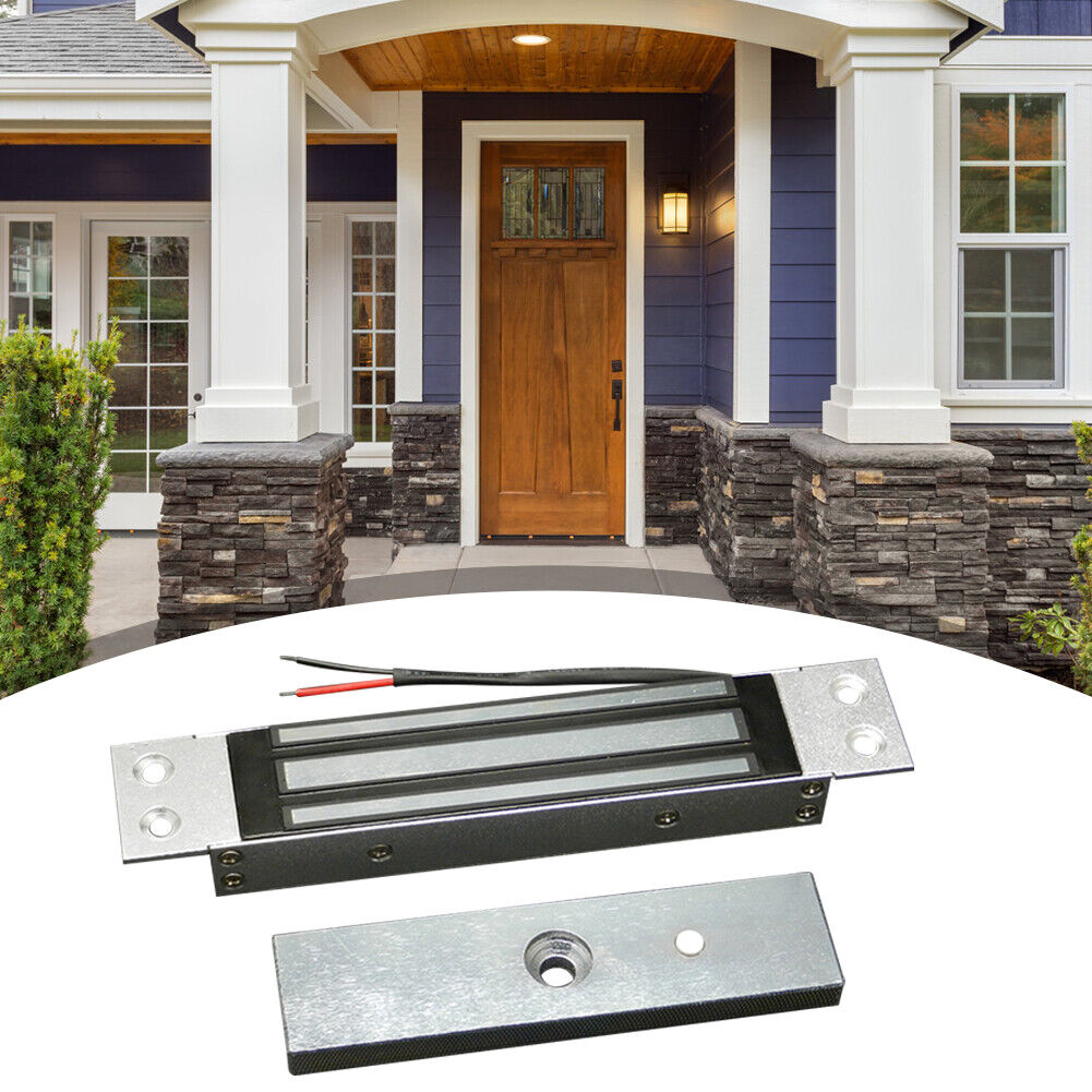 180kg/350lbs Concealed Magnetic Door Lock 12V Access Electromagnetic Lock