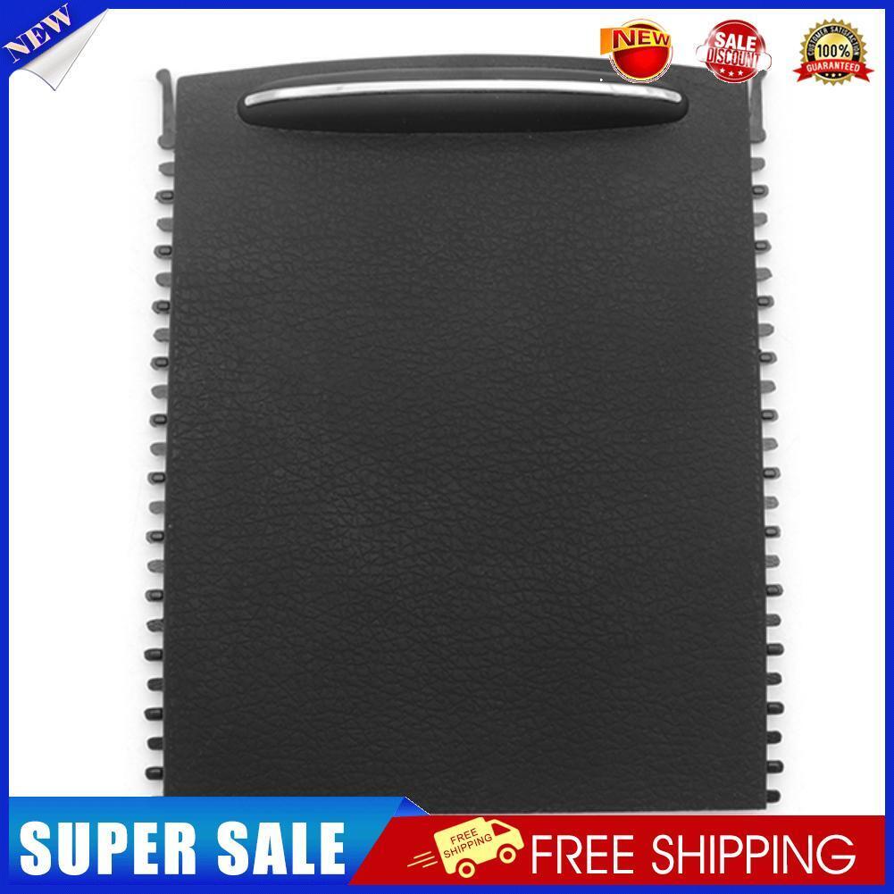 Car Center Console Roller Blind Cover for Mercedes Benz C-Class W203 Black