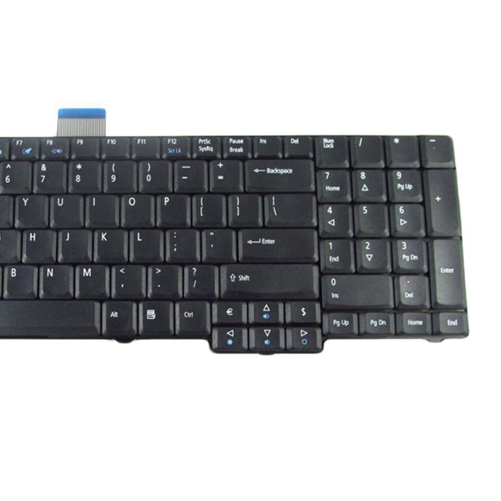 US Keyboard Replacement Part for   7230 7530G 7730 7730G Black