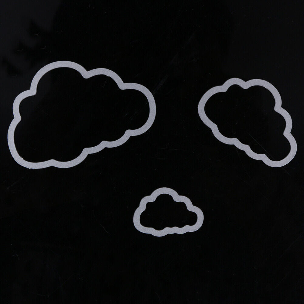 3 Clouds Metal Die Cuts Metal Cutting Dies Scrapbooking Embossing Folder