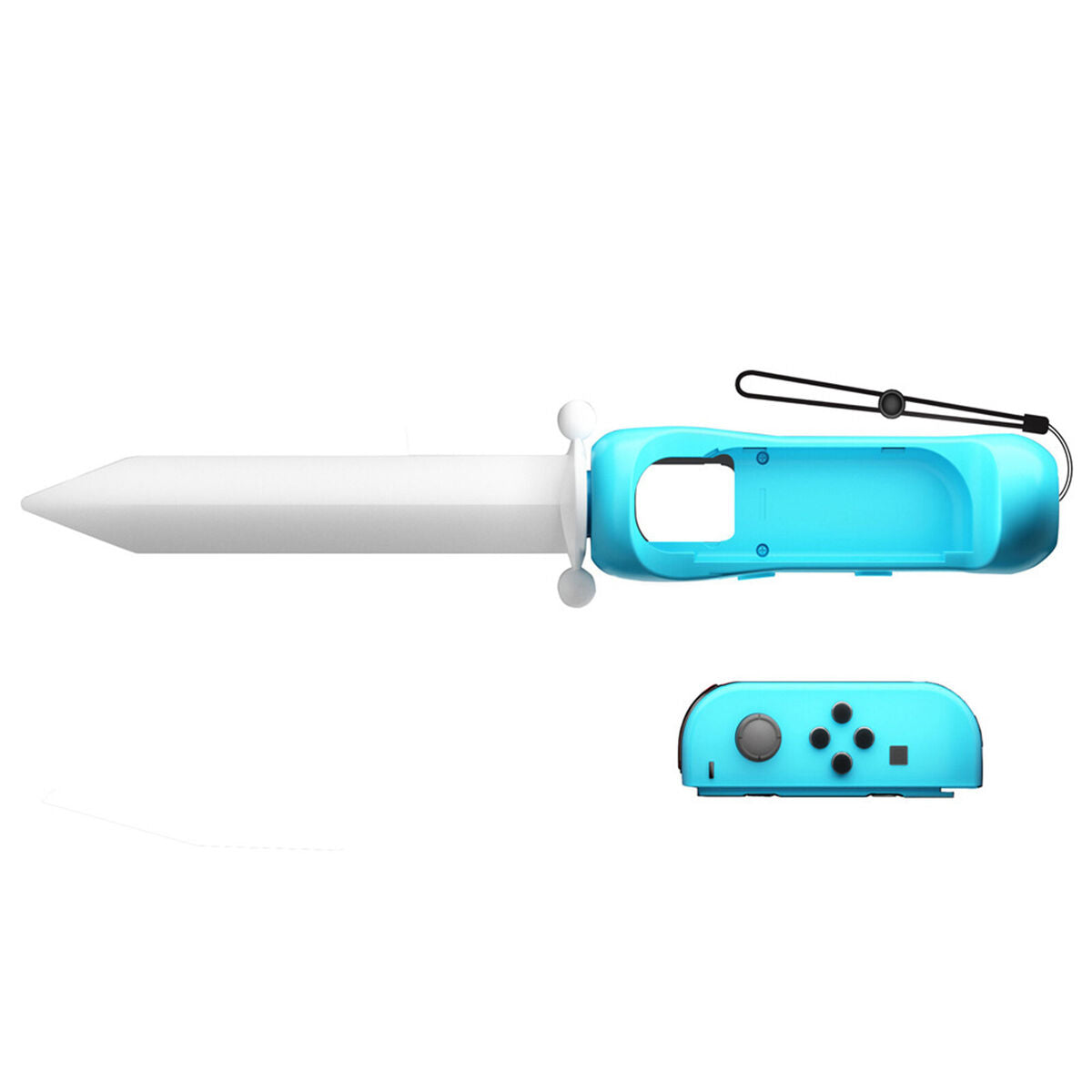 Controller Grip Handle Luminous Sky Sword for Switch OLED Joycon Game Play 2pcs