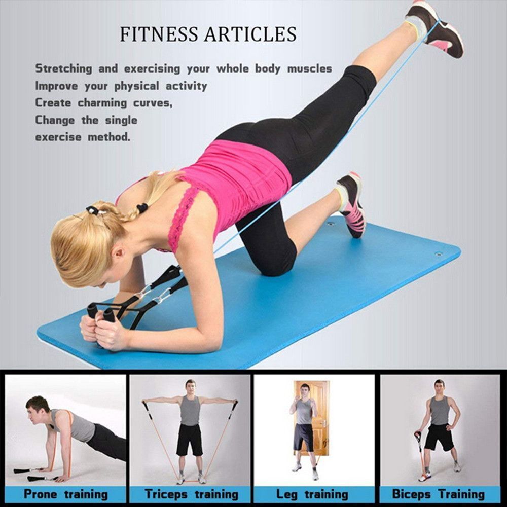 Gym Ankle Strap Latex Pull Rope Fitness Equipment Resistance Bands Elastic Band