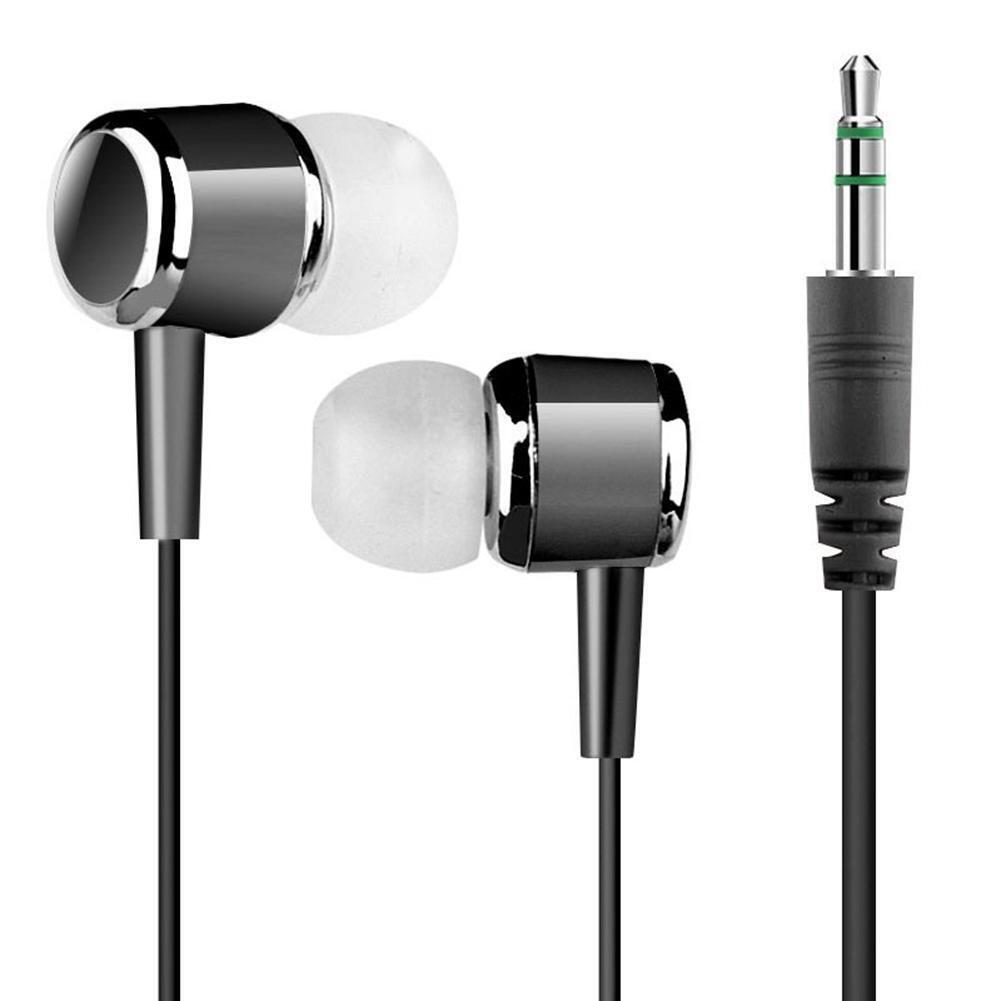 Universal In-Ear Earbuds Headsets Music Earphones 3.5mm Headphone (Black)