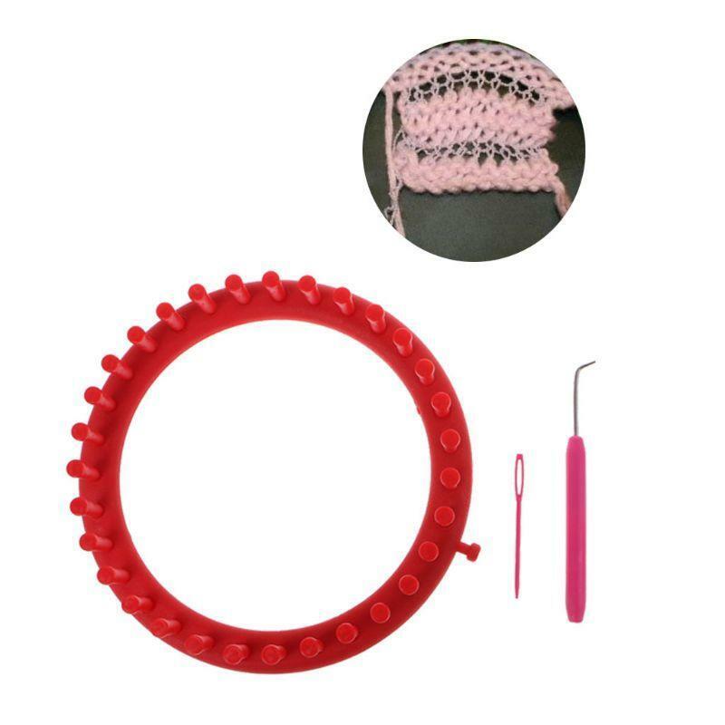 3 Taille Classique cercle métier tricot tricoteuse écharpe chapeau Crochet