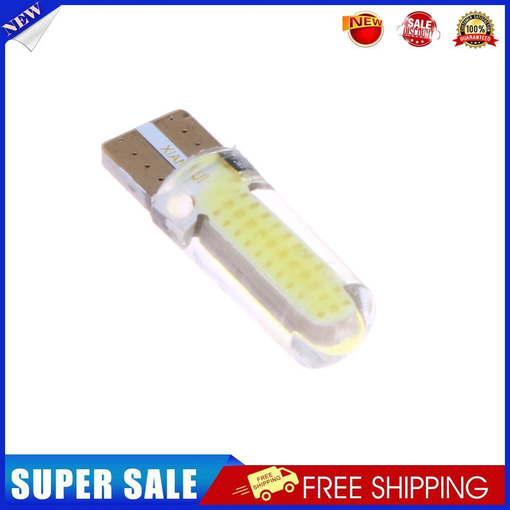 4 X W5W 168 T10 3W Shows Wide Light Silicone License Plate Reading Lamp