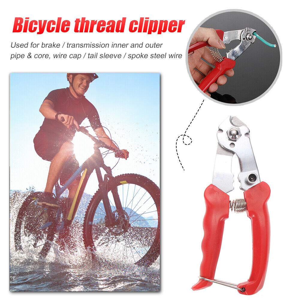 Bike Brake Shift Wire Cutter Inner Line Tube Bicycle Spoke Cutting Pliers