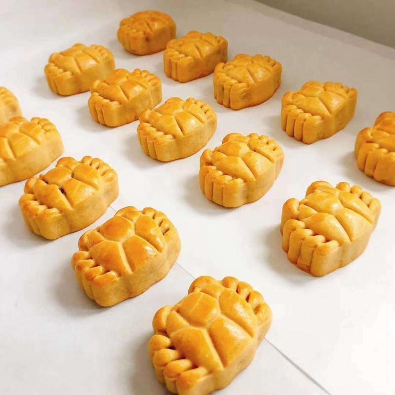 Mooncake Mold Mid-autumn Festival Moon Cake Mould Crab Shape Wooden Baking Tool