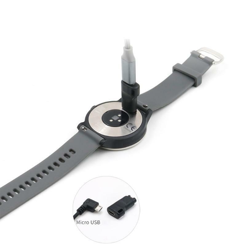 Micro USB Female to 4pin Charger Converter for D2 Charlie Vivosport Fenix 6/5S/5