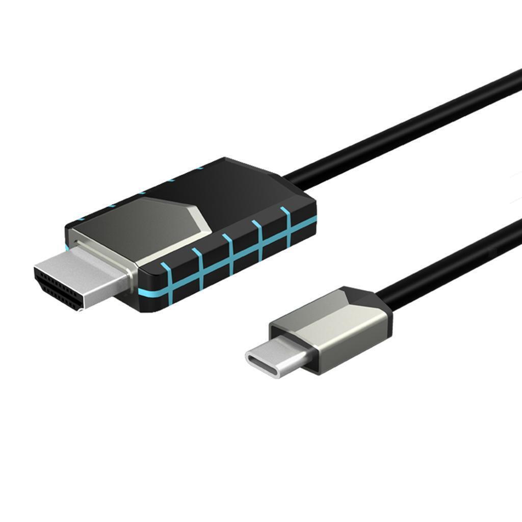 Male to  Male Adapter Cable 4k 30hz for Mobile Phones 1.8M