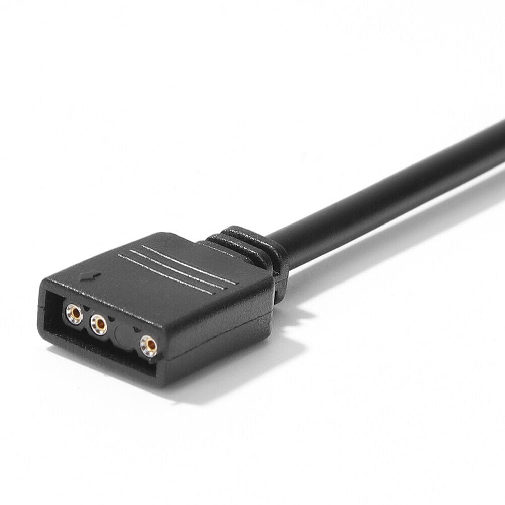 Motherboard RGB Adapter Cable for PC LED Light Strip SM Wire (3P Male)