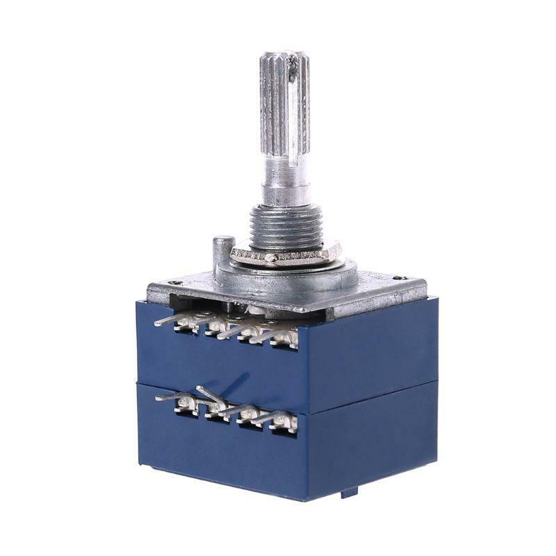 Potentiometer RH2702 8 Pin Serrated Split Shaft 6MM Precision 27-type A100K 100K