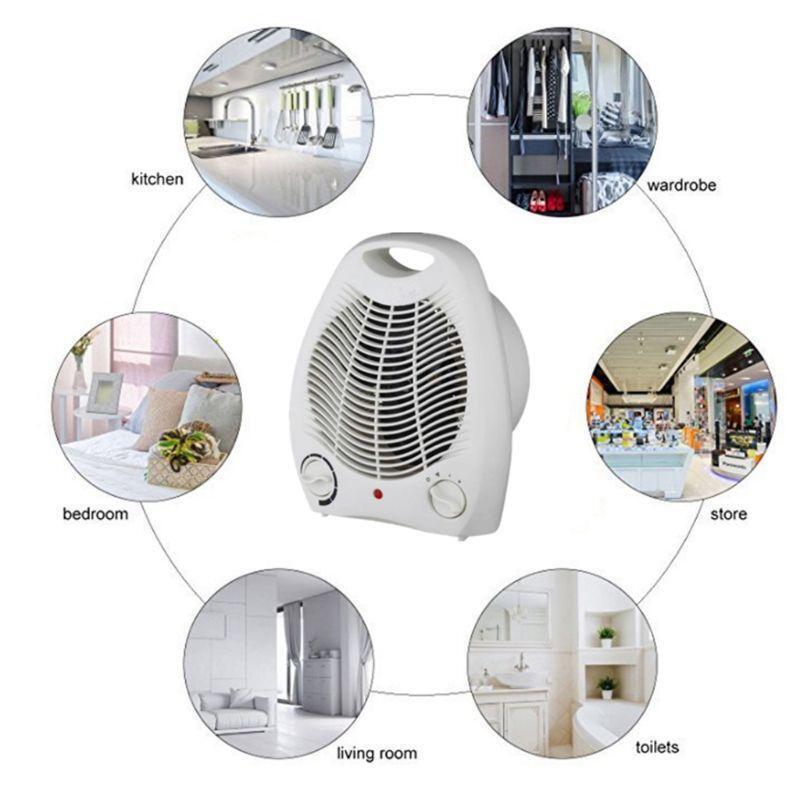 Space Heater 2 in 1 Portable Air Circulating & Heating Modes for Office Home Use
