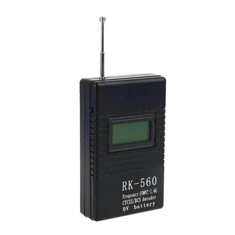 RK560 Portable 50MHz-2.4GHz Handheld Frequency Counter for Walkie Talkie Radio