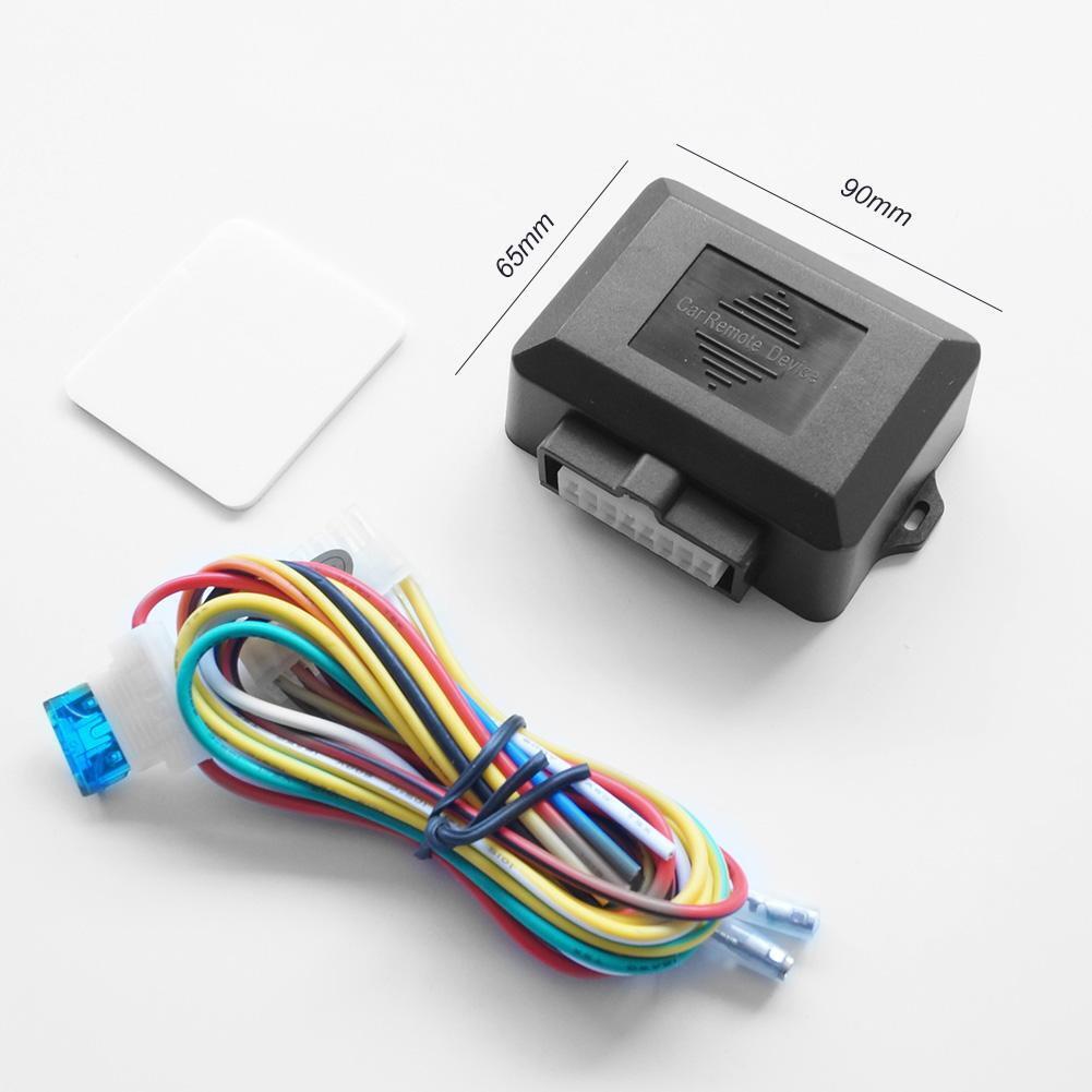 Power Window Roll Up Closer Module Alarm System for 4 Door 12V Car Vehicle