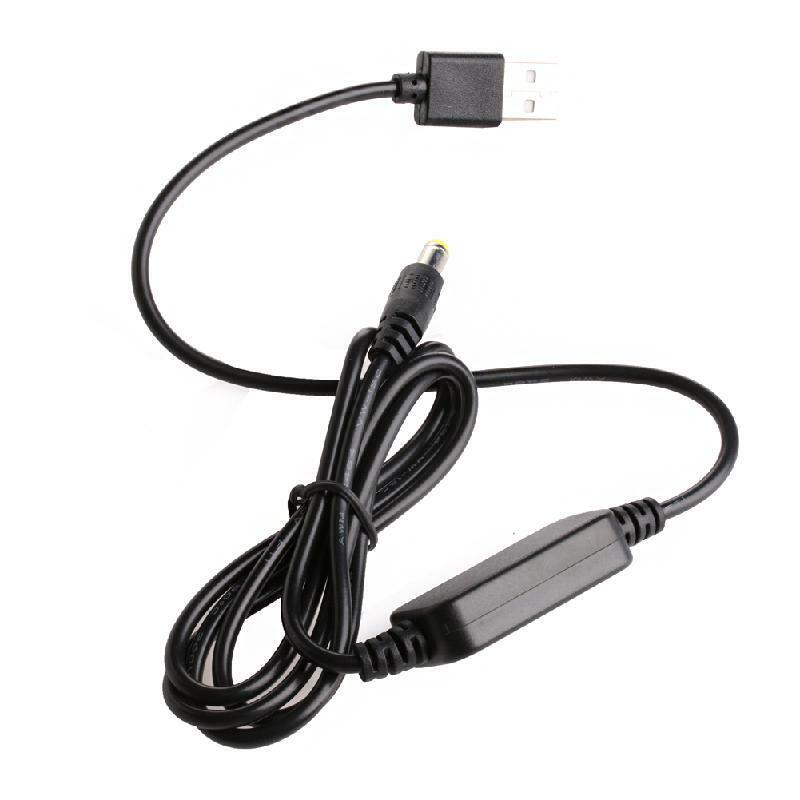 DC-DC Converter Cable USB 5V to 9V/12V DC Jack 5.5mmx2.1mm Step-up Power Module