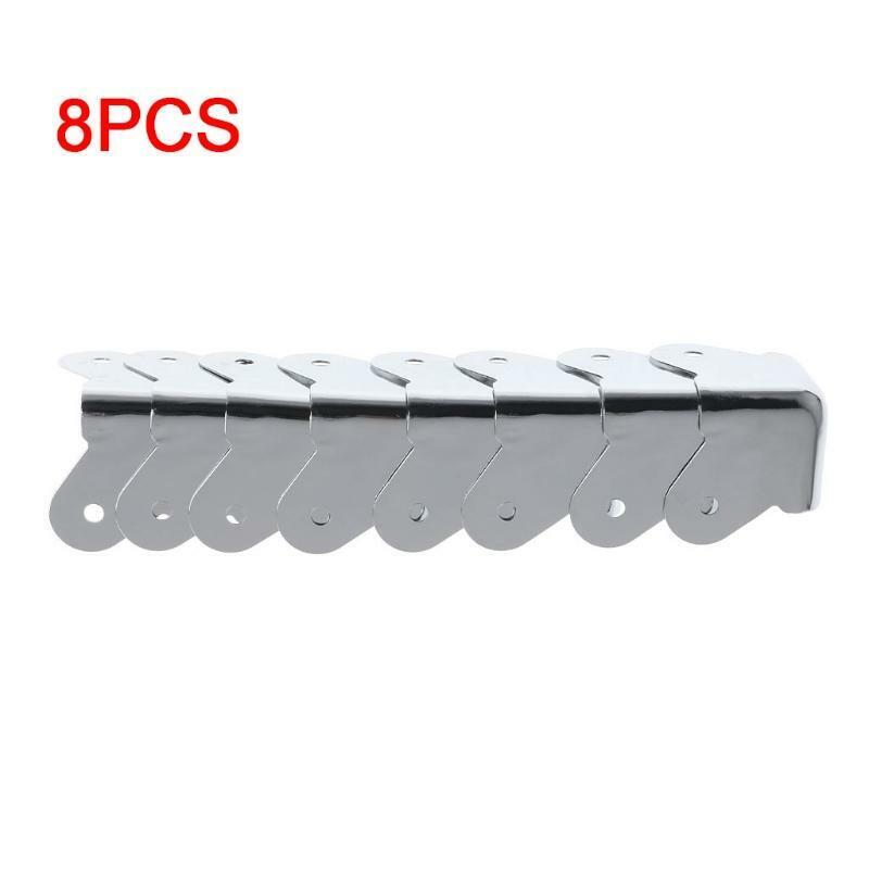 8 PCS Edge and Corner Guard Protector Cabinet Furniture Corner Metal Bumpers