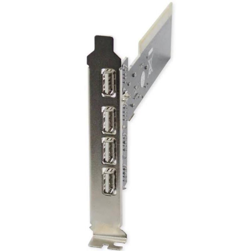 4 Ports PCI to USB 2.0 Adapter Controller Card 480Mbps for Windows ME XP 2000 98